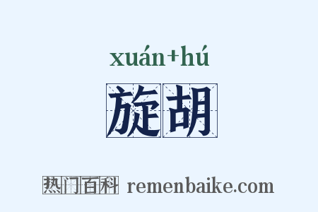 旋胡是什么意思的图片